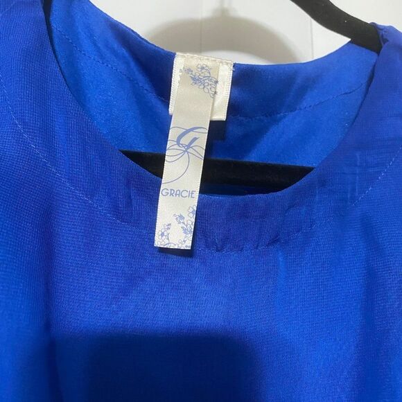 Gracie Girls multicolored blue Maxi dress - Picture 7 of 7